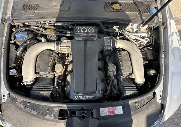 Audi RS6 cena 150000 przebieg: 145619, rok produkcji 2009 z Swarzędz małe 46
